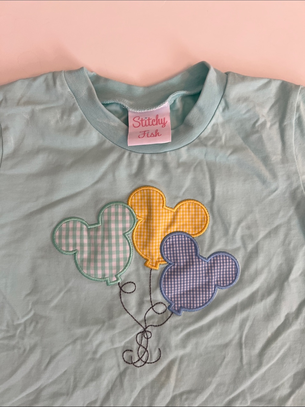 LOT! Two Shorts Mickey Disney Outfits from Stitchy Fish! 4T - Picture 9 of 10